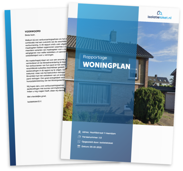 Woningplan: Duurzaam Isoleren met Isolatieloket
